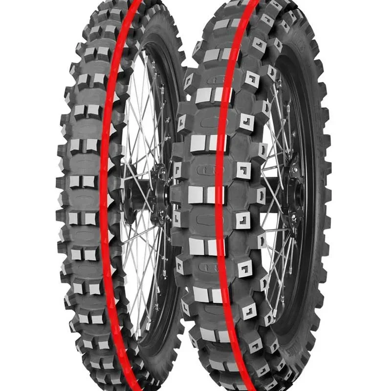 Mitas Tyre 90/90-14 Terra FORCE-MX MH Pitcross Medium HARD Red Stripe TT 46M NHS Front DOT 2026 DOT:JXDS/JJDS 460055 REPLACES:70000362,70001367