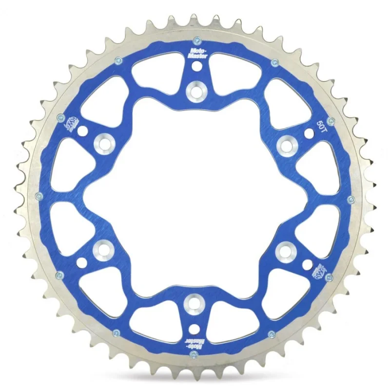 MOTO-MASTER REAR Sprocket DUAL RING STEEL-ALUMINIUM 899 49 89949 - Blue Ktm/Husqvarna/Husaberg
