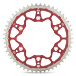 MOTO-MASTER REAR Sprocket DUAL RING STEEL-ALUMINIUM 289 52 28952 , BETA RR '13-'25, JTR210.50 LANC.520 2 MOTO-MASTER REAR Sprocket DUAL RING STEEL-ALUMINIUM 289 52 28952 , BETA RR '13-'25, JTR210.50 LANC.520 - Red Honda Cr/Crf '83-'25
