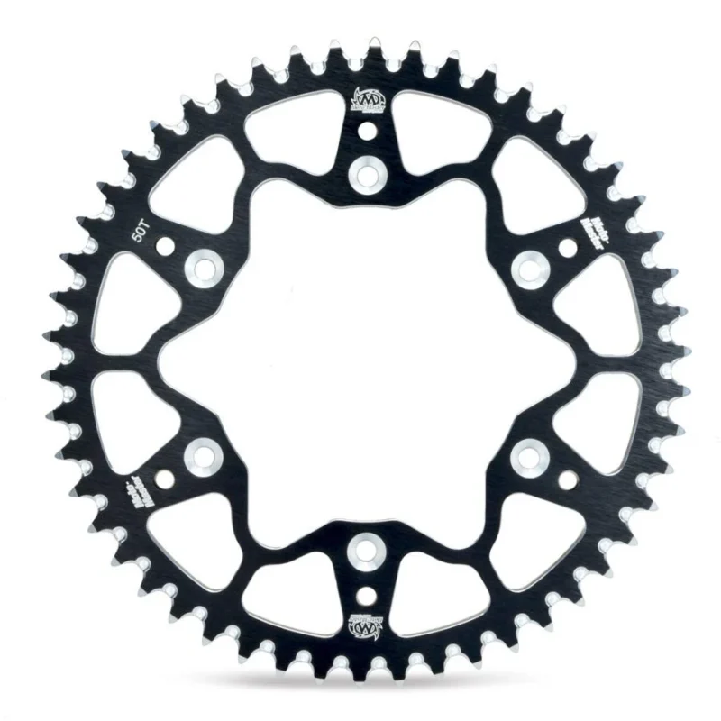 MOTO-MASTER REAR Sprocket Aluminium T7075 Ergal 4552 48 455248 , Husqvarna TC 65 '17-'18 JTR894.48 Lanc. 420 - Black Ktm Sx 65 '98-'18