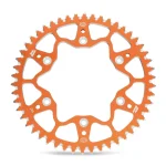 MOTO-MASTER REAR Sprocket Aluminium T7075 Ergal 4552 48 , Husqvarna TC 65 '17-'18 Lanc. 420 2 MOTO-MASTER REAR Sprocket Aluminium T7075 Ergal 4552 48 , Husqvarna TC 65 '17-'18 Lanc. 420 - Orange Ktm Sx 65 '98-'18