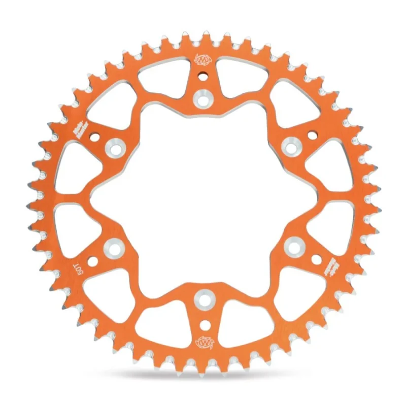 MOTO-MASTER REAR Sprocket Aluminium T7075 Ergal 4552 48 , Husqvarna TC 65 '17-'18 Lanc. 420 - Orange Ktm Sx 65 '98-'18