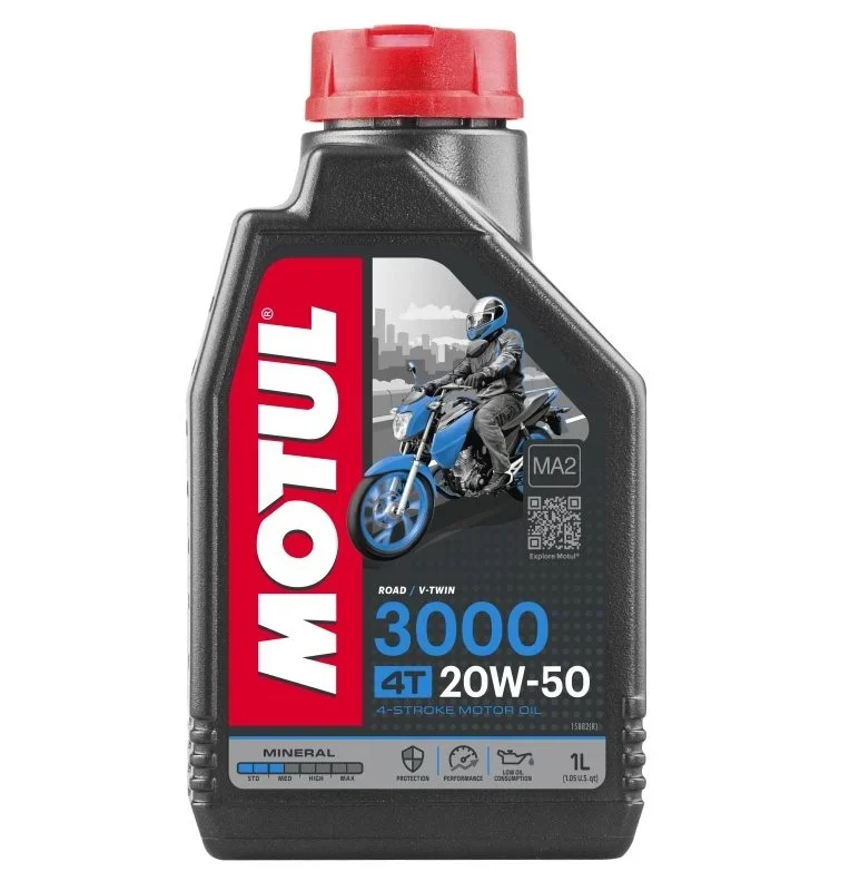 Motul Engine OIL 3000 4T 20W50 1L Mineral