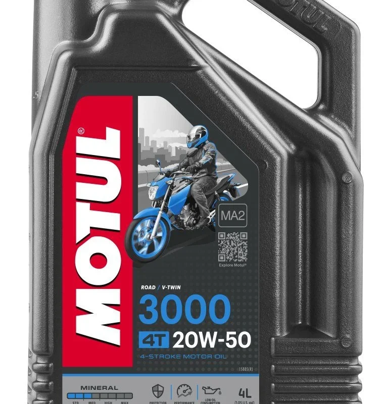 Motul Engine OIL 3000 4T 20W50 4L Mineral
