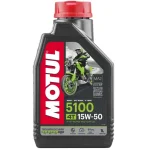 Motul Engine OIL 5100 4T Ester 15W50 1L 1 Motul Engine OIL 5100 4T Ester 15W50 1L