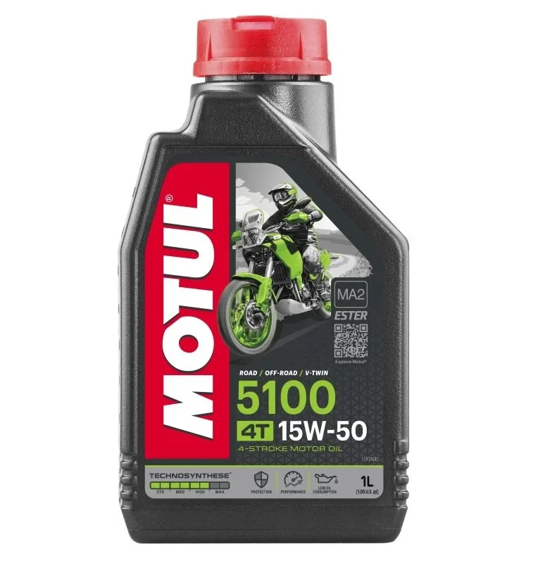 Motul Engine OIL 5100 4T Ester 15W50 1L