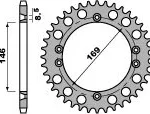 PBR REAR Sprocket 3550 51 Aluminium Ergal MADE IN Italy 1 PBR REAR Sprocket 3550 51 Aluminium Ergal MADE IN Italy