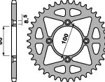 PBR 4451 Rear Sprocket 42T, Aluminium ergal, 520 2 PBR REAR Sprocket 4451 42 Aluminium Ergal GAS 280/300 02-14 Lanc. 520 MADE IN Italy