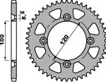 PBR REAR Sprocket 798 56 Aluminium Ergal Lanc. 428 MADE IN Italy 1 PBR REAR Sprocket 798 56 Aluminium Ergal Lanc. 428 MADE IN Italy