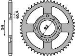PBR REAR Sprocket 835 45 Aluminium Ergal Yamaha TZR 125 88-93 Lanc. 428 MADE IN Italy