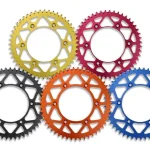 PBR 899 Rear Sprocket 50T, Aluminium ergal, 520 2 PBR REAR Sprocket 899 50 Aluminium Ergal KTM SX/EXC/LC4 JTR897.50 Lanc. 520 - Orange
