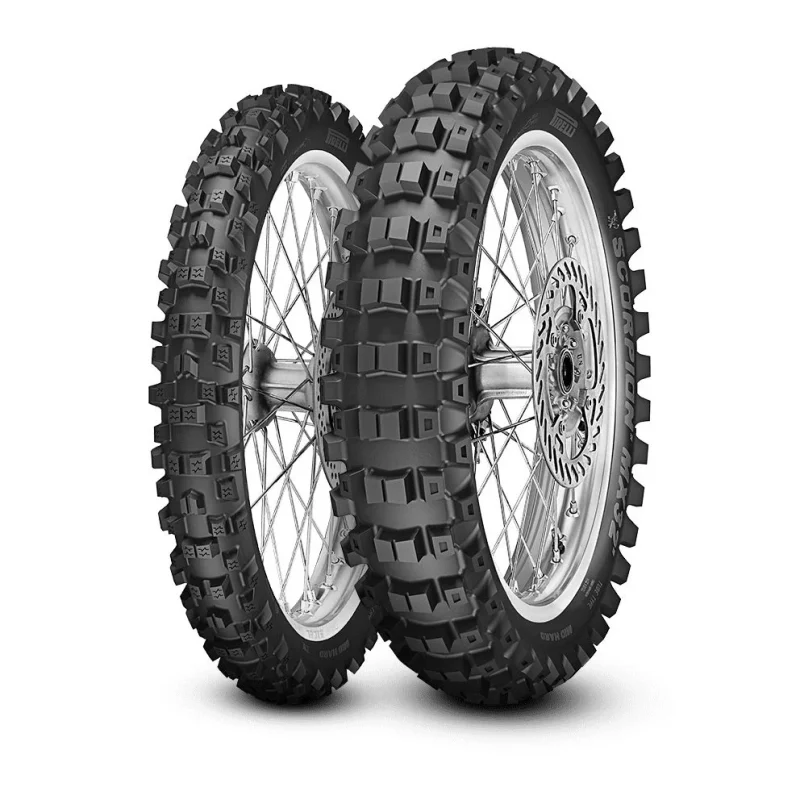 Pirelli Tyre 100/90-19 Scorpion MX32 MID HARD NHS 57M TT Rear DOT 18/2026