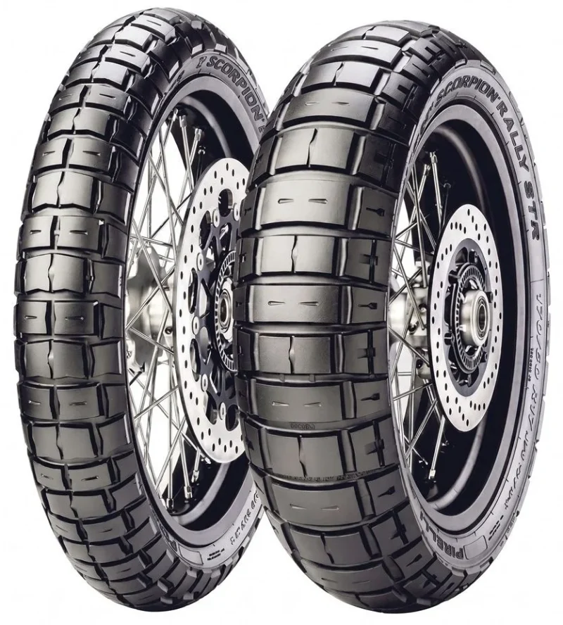 Pirelli Tyre 110/80R19 Scorpion Rally STR 59V M+S M/C TL Front DOT 47/2024