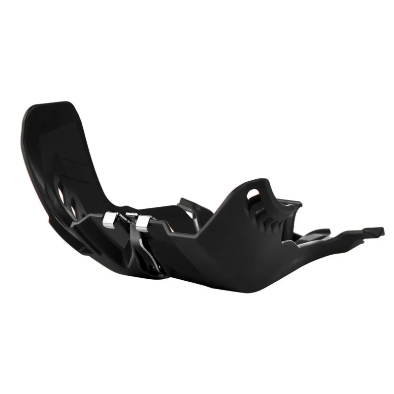 Polisport Engine Guard Fortress SKID Plate KTM SX 250 '17-'18; EXC 250/300 '17-'19; Husqvarna TC 250 '17-'18; TX 300 '17-'18; TE 250/300 '17-'19 - Black