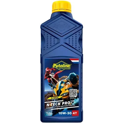 Putoline Engine OIL 4T 100% Synthetic N-TECH® PRO R+ 10W30 1L ROAD / OFF ROAD AKC