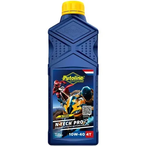 Putoline Engine OIL 4T 100% Synthetic N-TECH® PRO R+ 10W40 1L ROAD / OFF ROAD AKC