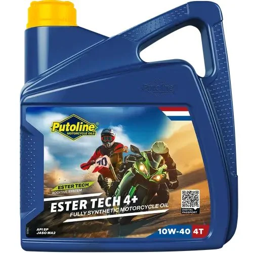 Putoline Engine OIL 4T 100% Synthetic Ester TECH 4+ 10W40 4L ROAD / OFF ROAD AKC