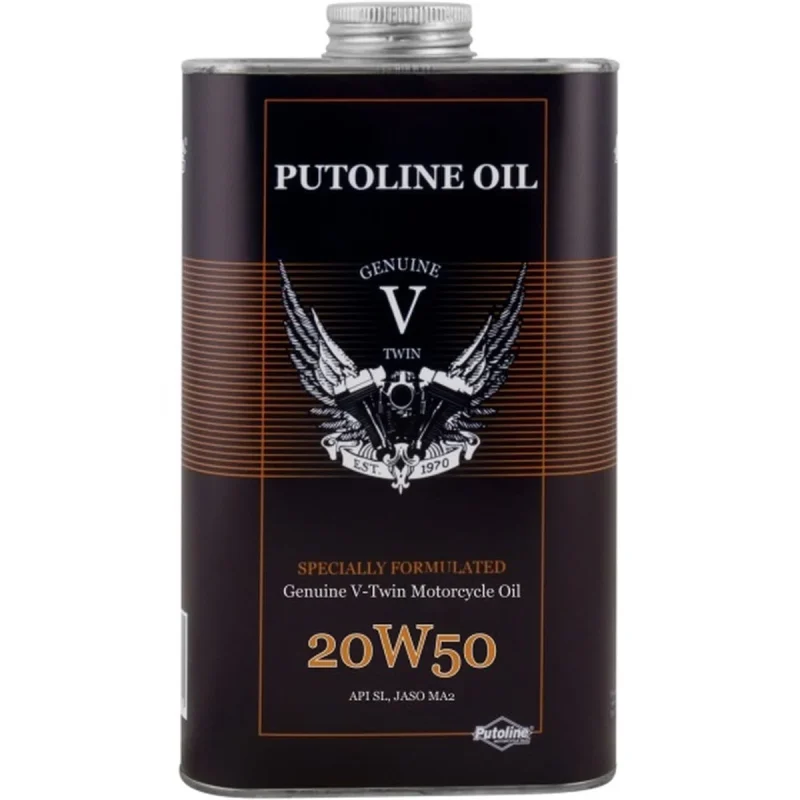 Putoline Engine OIL 4T Genuine V-TWIN 20W50 1L AKC