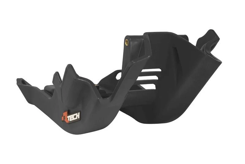 Racetech Rtech Engine Guard Technopolymer KTM EXC 150 '24, SX 125 / XC 150 '23-'24, Husqvarna TC 125 '23-'24, TE 150 '24, GAS MC 125 '24 - Black