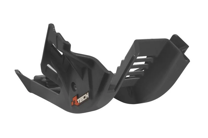 Racetech Rtech Engine Guard Technopolymer KTM EXC 250 / 300 '24-'26, SX / XC 250/ 300 '23-'26, Husqvarna TE 250 / 300 '24-'26. TC 250 '23-'26, TX 300 '24, GAS EC / EX / MC 250 / 300 '24-'26 - Black