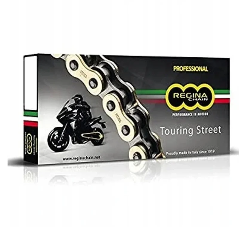Regina Drive Chain 525ZRT 114 Links Z-RING TOURING-STREET DO 900 CCM Gold Clip Link+Rivet Link 137ZRT/013