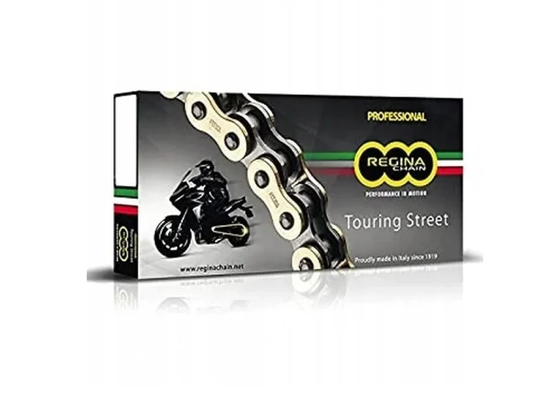 Regina Drive Chain 525ZRT 116 Links Z-RING TOURING-STREET DO 900 CCM Gold Clip Link+Rivet Link 137ZRT/014