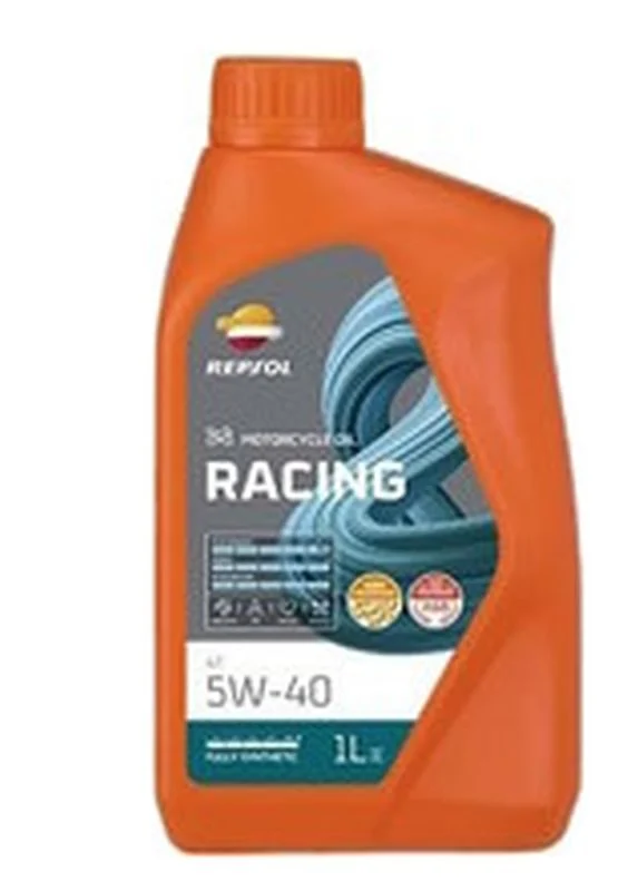 Repsol Engine OIL 4T Racing 5W40 1L MA2 Synthetic 12