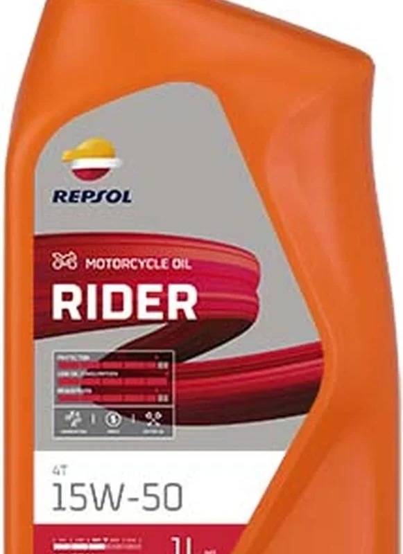 Repsol Engine OIL 4T Rider 15W50 1L MA2 Mineral 12