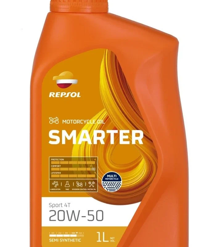 Repsol Engine OIL 4T Smarter Sport 20W50 1L MA2 SEMI-SYNTHETIC 12