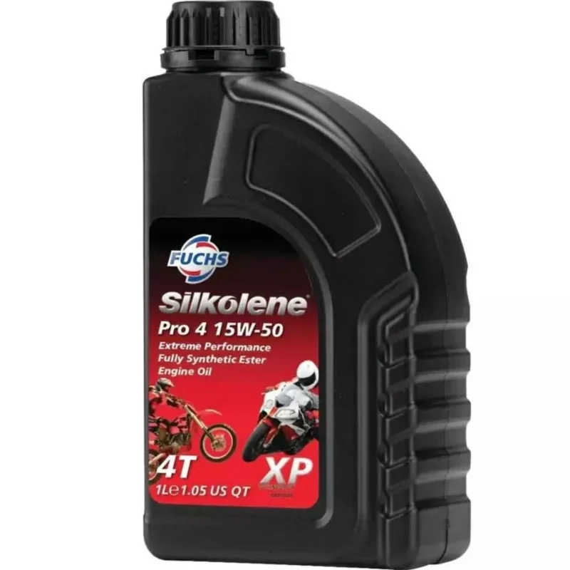 Silkolene Fuchs Engine OIL 100% Synthetic Ester PRO 4 XP 15W50 1L NT