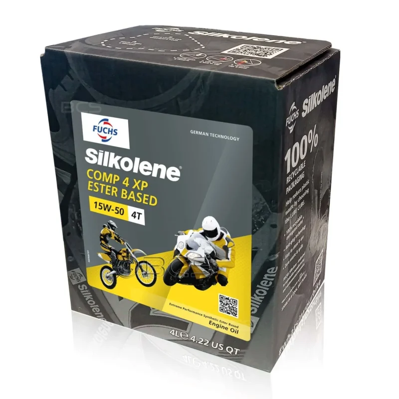 Silkolene Fuchs Engine OIL SEMI-SYNTHETIC COMP 4 XP 15W50 4L CUB NT