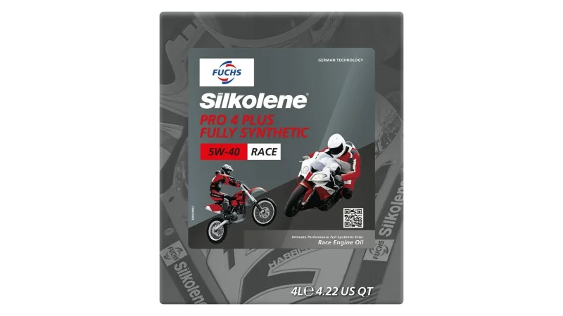 Silkolene Fuchs Engine OIL 100% Synthetic Ester PRO 4 PLUS 10W50 4L