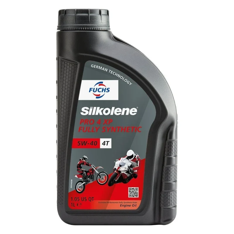 Silkolene Fuchs Engine OIL 100% Synthetic Ester PRO 4 XP 5W40 1L
