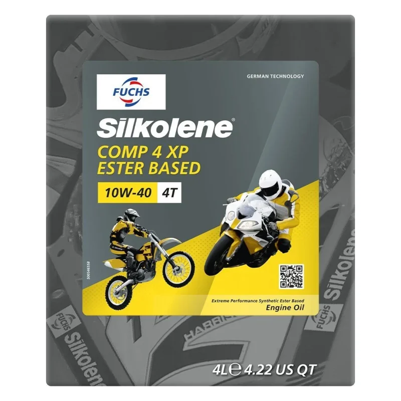Silkolene Fuchs Engine OIL SEMI-SYNTHETIC COMP 4 XP 10W40 4L