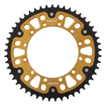 Supersprox REAR Sprocket 489 49 Stealth STEEL-ALUMINIUM Kawasaki KX/KXF `84-18 JTR460.49 2 Supersprox REAR Sprocket 489 49 Stealth STEEL-ALUMINIUM Kawasaki KX/KXF `84-18 JTR460.49 - Gold