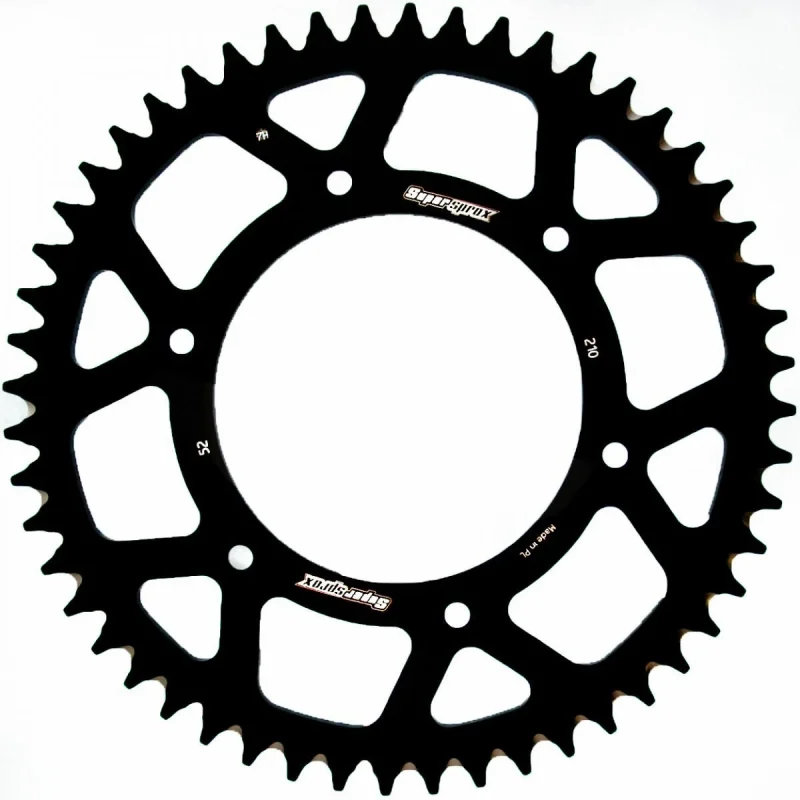 Supersprox REAR Sprocket Aluminium 7075-T6 Ergal 289 52 Honda CR/CRF '83-'16 JTR210.52 - Black