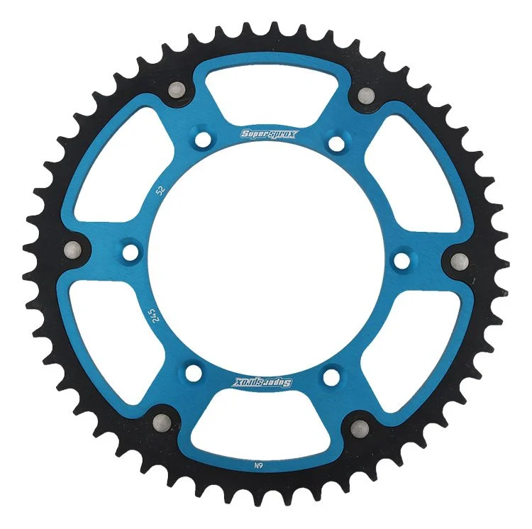 Supersprox REAR Sprocket 270 52 Stealth STEEL-ALUMINIUM Yamaha YZ/YZF '99-'18 JTR251.52 JTR245/2.52 - Blue