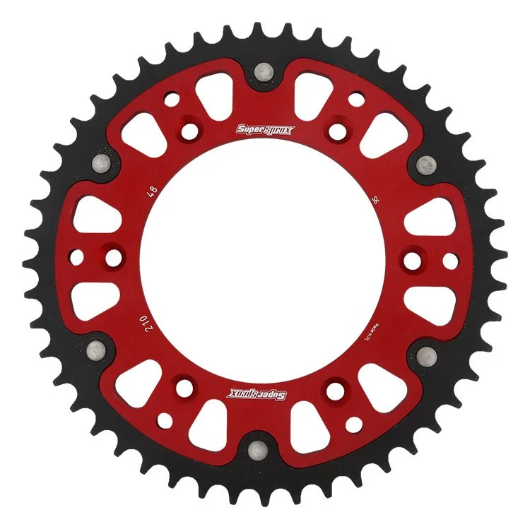 Supersprox REAR Sprocket 289 48 Stealth STEEL-ALUMINIUM Honda CR/CRF '83-'22, BETA RR 250/300 '13-'22 JTR210.48 - Red