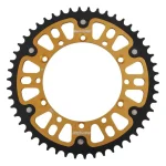 Supersprox REAR Sprocket 489 50 Stealth STEEL-ALUMINIUM Kawasaki KX/KXF `84-18 JTR460.50 2 Supersprox REAR Sprocket 489 50 Stealth STEEL-ALUMINIUM Kawasaki KX/KXF `84-18 JTR460.50 - Gold