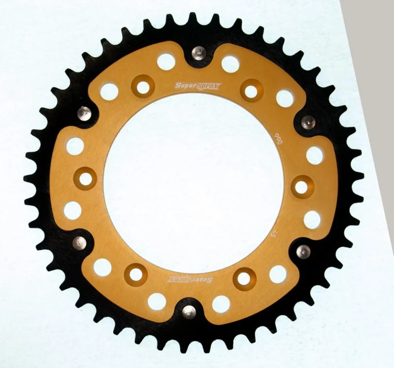 Supersprox REAR Sprocket 899 45 Stealth STEEL-ALUMINIUM KTM SX/EXC JTR897.45 - Gold