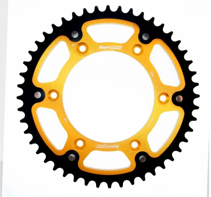 Supersprox REAR Sprocket 899 48 Stealth STEEL-ALUMINIUM KTM SX/EXC JTR897.48 - Gold