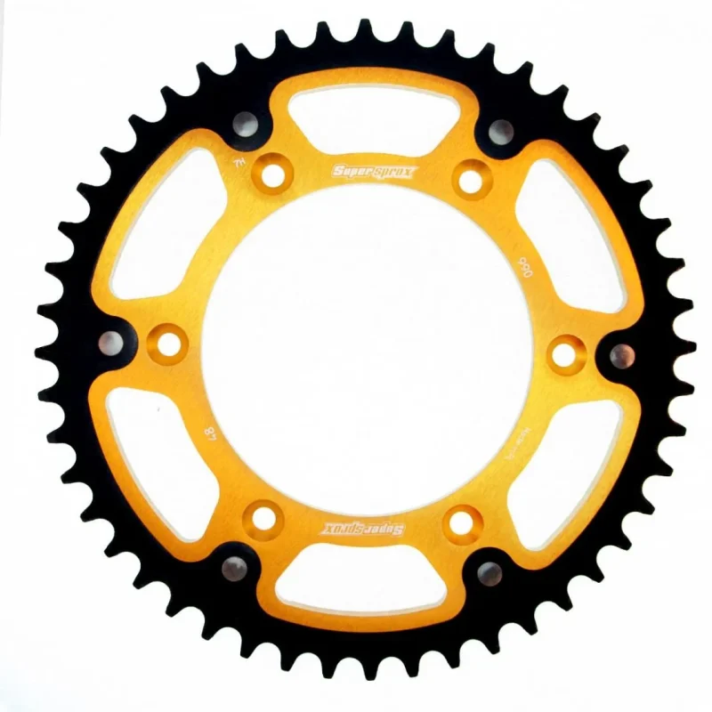 Supersprox REAR Sprocket 899 48 Stealth STEEL-ALUMINIUM KTM SX/EXC JTR897.48 - Gold