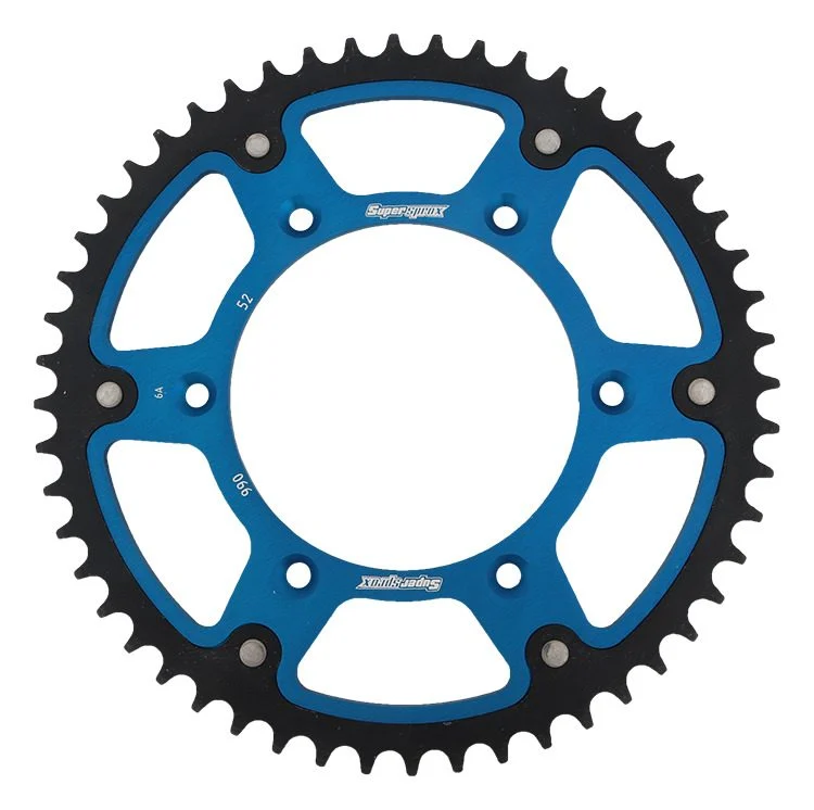 Supersprox REAR Sprocket 899 52 Stealth STEEL-ALUMINIUM KTM SX/EXC/EXCF/SXF, Husqvarna TE/TC/FE/TC '16- JTR897.52 - Blue