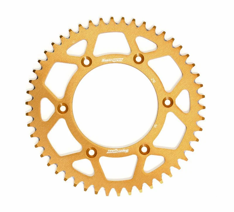 Supersprox REAR Sprocket Aluminium 7075-T6 Ergal 289 53 Honda CR/CRF '83-'16 JTR210.53 - Gold