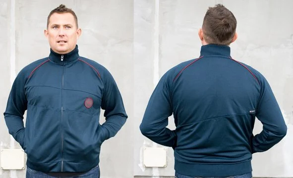 TROY LEE Hoodie Rugby Warmup - Navy
