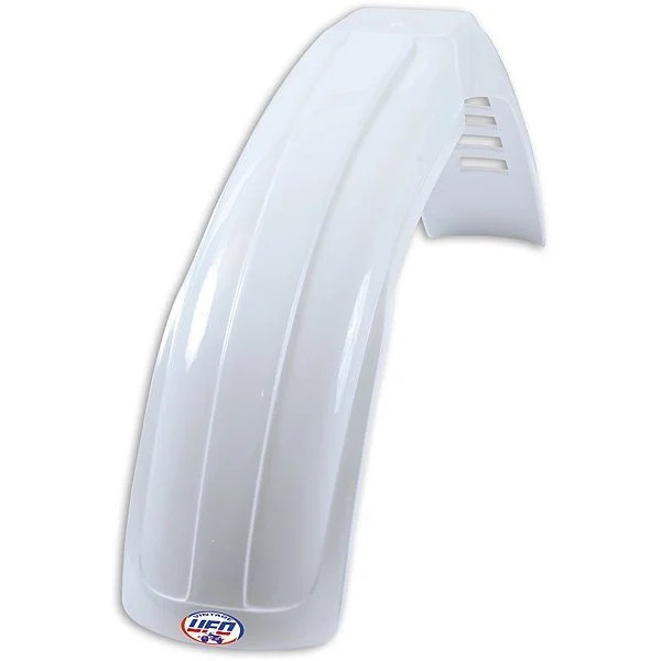 UFO Front Fender Vintage Cross Enduro '78-'83 - White