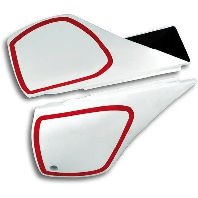 UFO Seat Side Panels Yamaha TT 600 '84-'92 - White