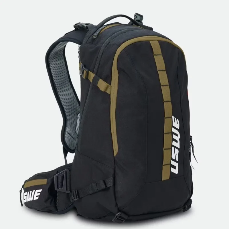 USWE Backpack MOTO/ADV CORE 16L OFF ROAD Daypack - Black/Brown capacity 16L-Nie Zawiera kit hydration