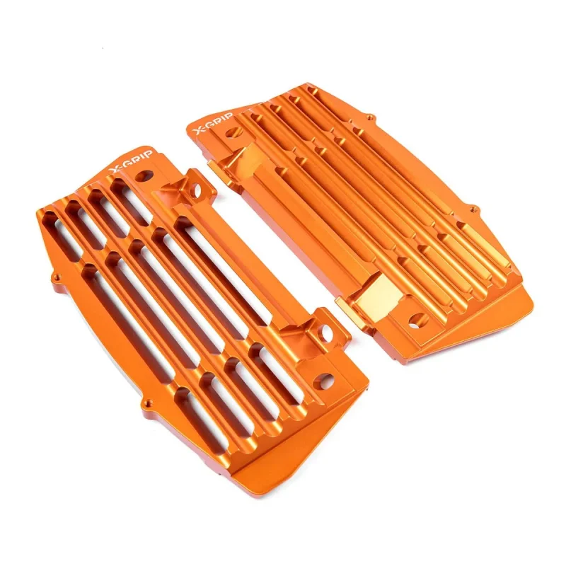 X-GRIP Radiator Guards Kit AIR Force Gasgas '21-, Husqvarna '17-, KTM '17 - Orange